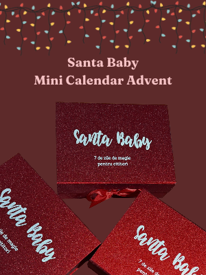 Advent Calendar Mini - Santa Baby, 7 produse